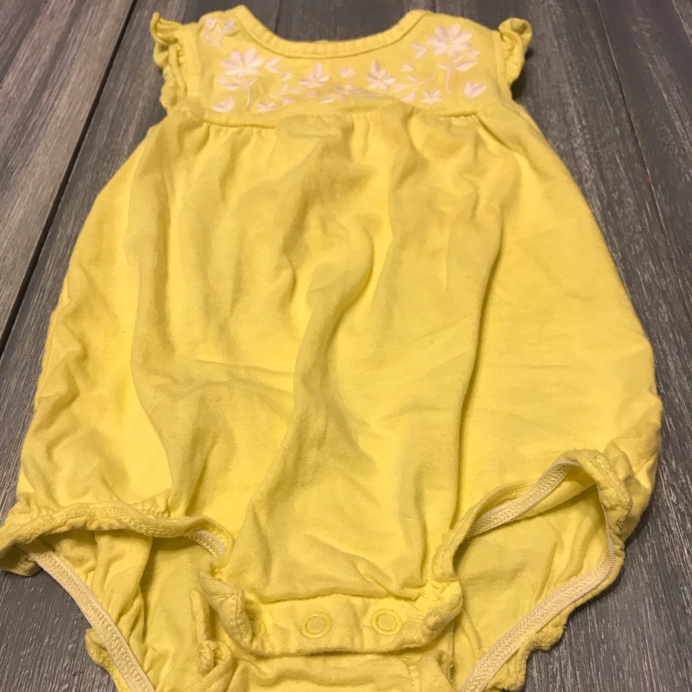 Carter’s Yellow Onesie